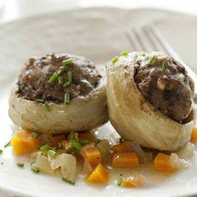  خرشوف محشي باللحم 