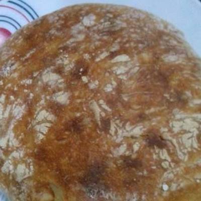  خبز بدون عجن 