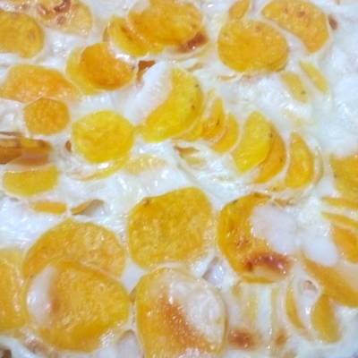  صينيه بطاطاباللبن في الفرن 