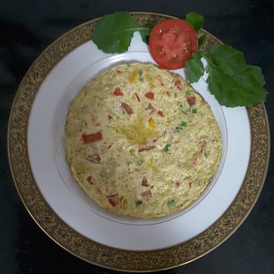  #أكلات_للعشاء عجة البيض 