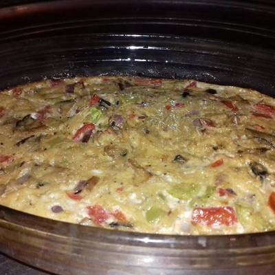  عجة البيض بالخضار 