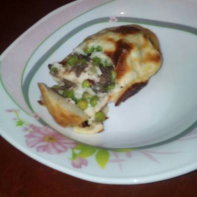  بطاطس بشاميل 