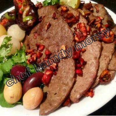  كبدة مشوية بقليل من الزيت حتاكل صوابعك وراها           ,شيف حمدي مرسي, 