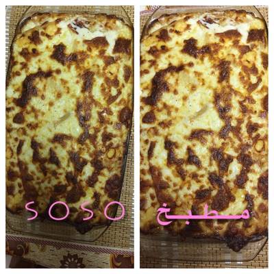  مكرونه بالبشاميل خطيرره 