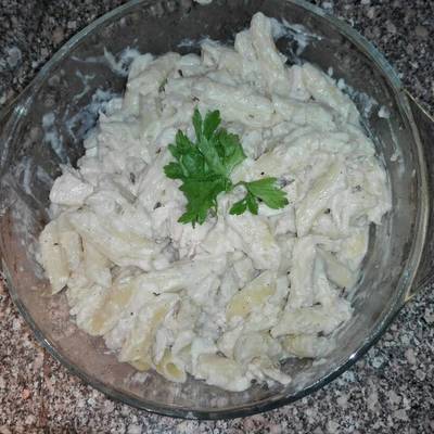  مكرونة بالويت صوص وقطع الفراخ 