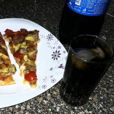  بيتزا بالفراخ 