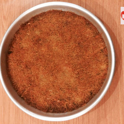  طريقة عمل الكنافة المصرية بالمكسرات 