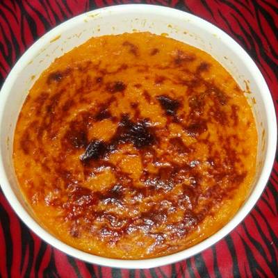  البطاطا الحلوه في الفرن 