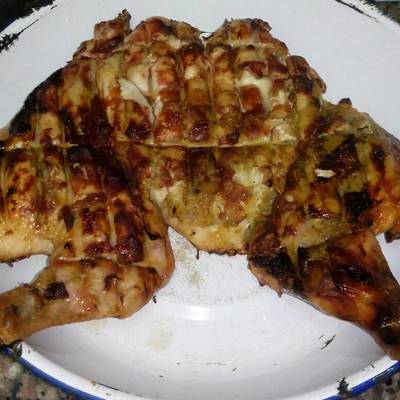  فرخه مشويه ف الفرن 