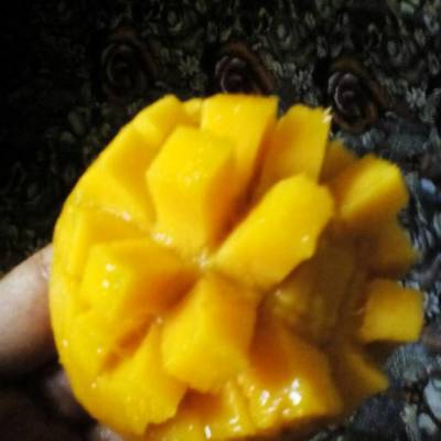  تقطيع المانجو للتزيين 