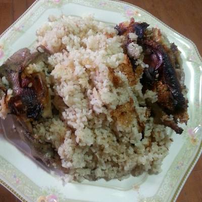  طاجن الرز بالحمام..طعم روووعه 