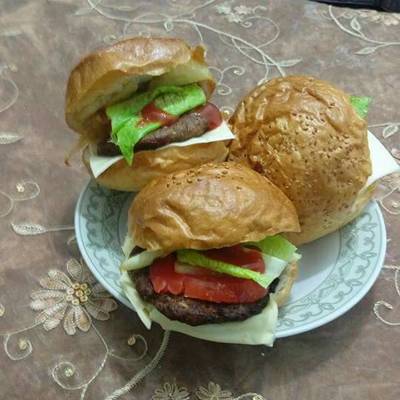  البرجر البيتى 