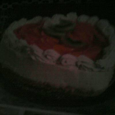  كيك ولا اروع بالفواكه 