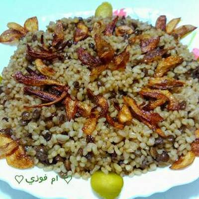  مجدرة البرغل 