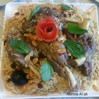  رز بخاري مع الموزات 