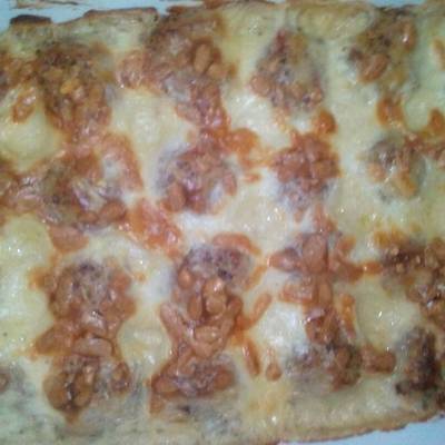  كرات البطاطس باللحم المفروم والبشاميل بطريقة Amira Abd_Alazim 