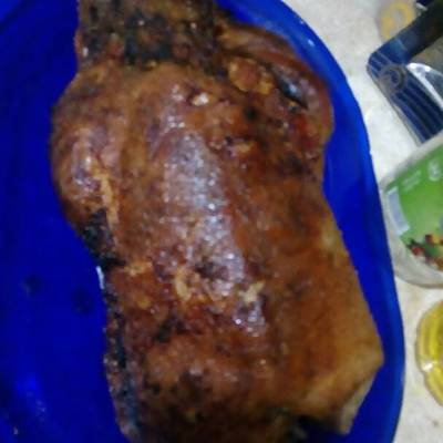  بط محشي في الفرن 