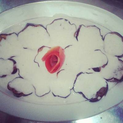  سلطة الاسود 《الباذنجان 》 