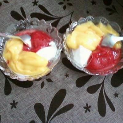  الايس كريم بسيط 