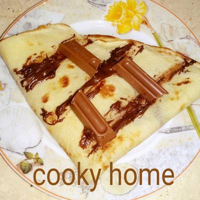  كريب الشيكولاتة 