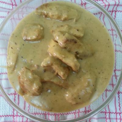  طريقة عمل دجاج بالكريمة و الاوريجانو 