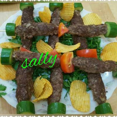  كفتة الحاتى بالفرن (( كباب لحم)) 