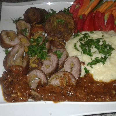  رول اللحمه بالكاري 