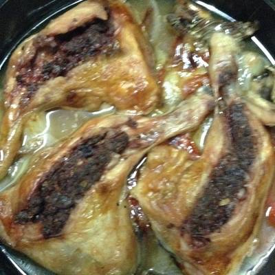  طريقة عمل أفخاذ الدجاج بالسجق 