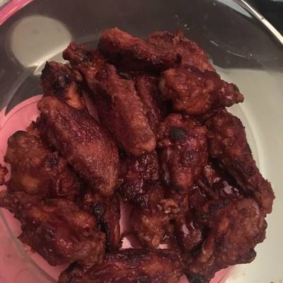  اجنحة دجاج بالباربيكيو و العسل 