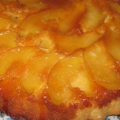  طريقة عمل كيكه التفاح والكراميل 