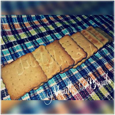  البسكويت بالفانيليا 