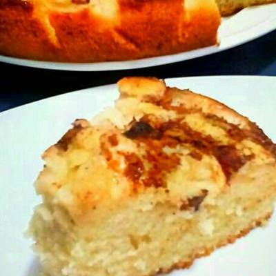  كيك التفاح والقرفه 