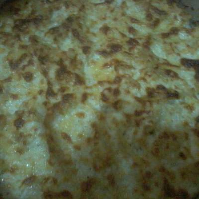  مكرونه بشاميل بالجبنه الرومي 