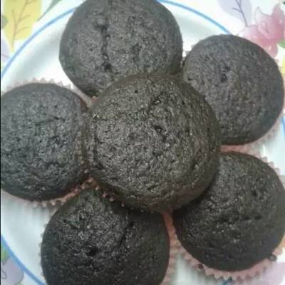  كب كيك الشكولاتة 