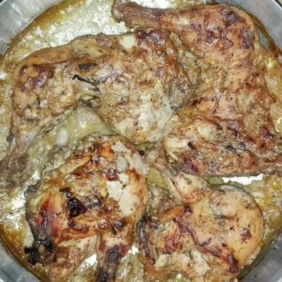  فراخ في الفرن بتتبيلتي الخاصة 