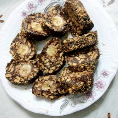  كيك الموز و المكسرات 