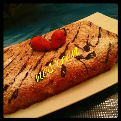  كيكه الموز #اكلات_العشاء 