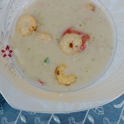  شوربة سي فود 