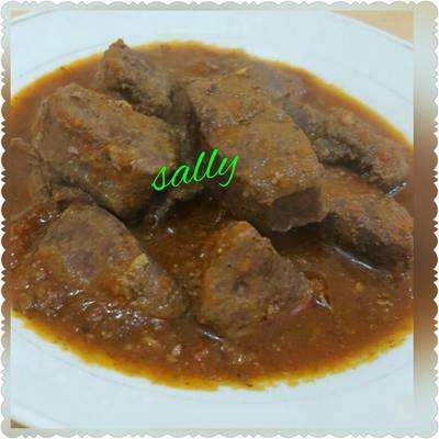  كبدة مطبوخة 