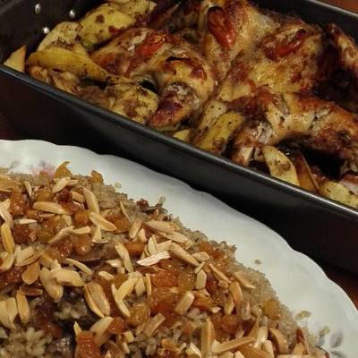  ارز بالخلطة 