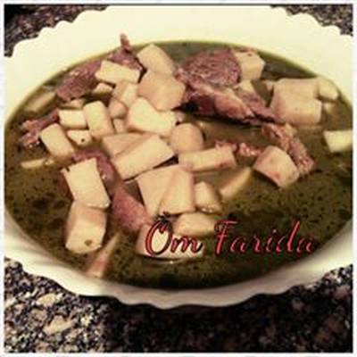  طريقة عمل القلقاس باللحم 