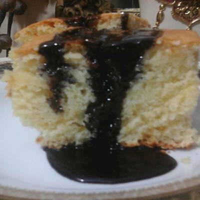  طريقة عمل كيكة الزبادي بصوص الشيكولاته 