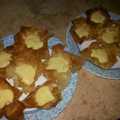  طريقة عمل وردات الجلاش بالكاسترد 