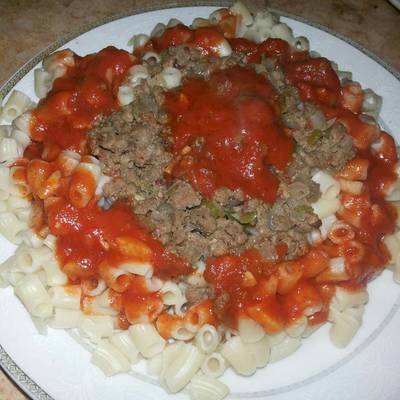  طريقة عمل مكرونه باللحمه المفرومه 