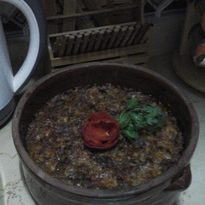  طريقة عمل طاجن لسان عصفور بالكبد والقوانص 