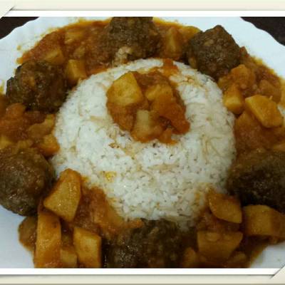  طريقة عمل كفتة الرز بالبطاطس 