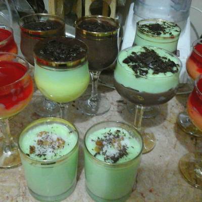  طريقة عمل الكاسترد بنكهات مختلفه 