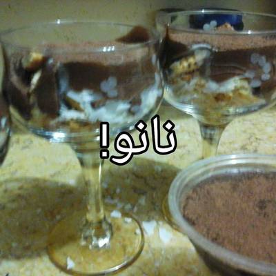  طريقة عمل كاسات البسكويت بالمكسرات وصوص الشيكولاته 