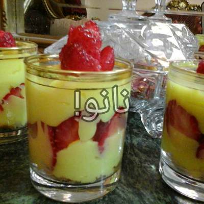  طريقة عمل كاسات الكاستر والفراوله 