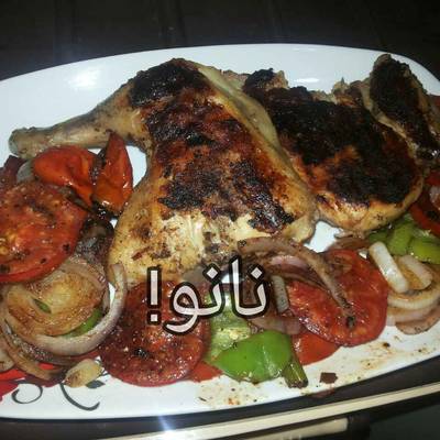  طريقة عمل فراخ مشويه بالخضار المشوى 